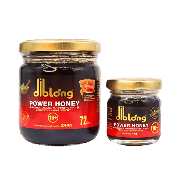 Diblong Power Honey – Magiun Afrodisiac Premium pentru Libidou și Potență – 100% Natural, Unisex